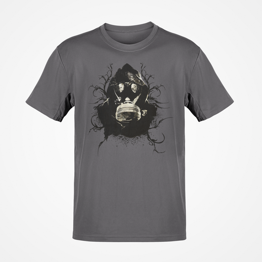 Randy Orton Gas Mask Mens Grey T-shirt