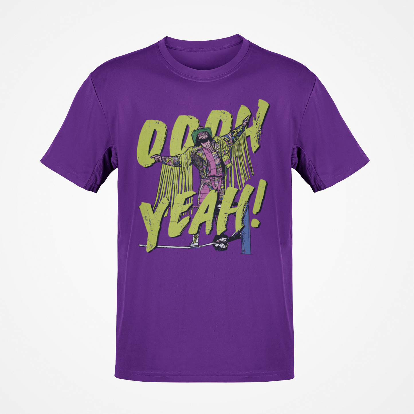 Macho Man Randy Savage Green Oooh Yeah T-shirt