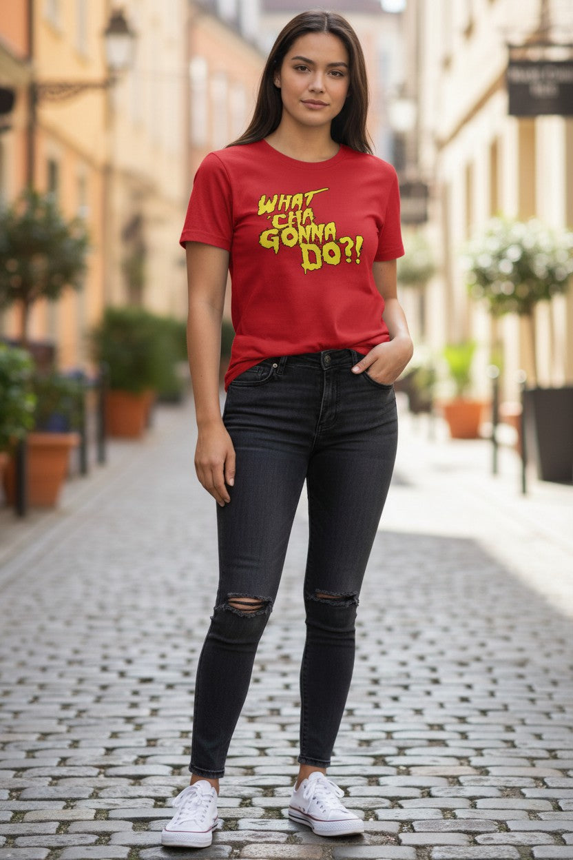 Hulk Hogan Whatcha Gonna Do Brother Red T-shirt
