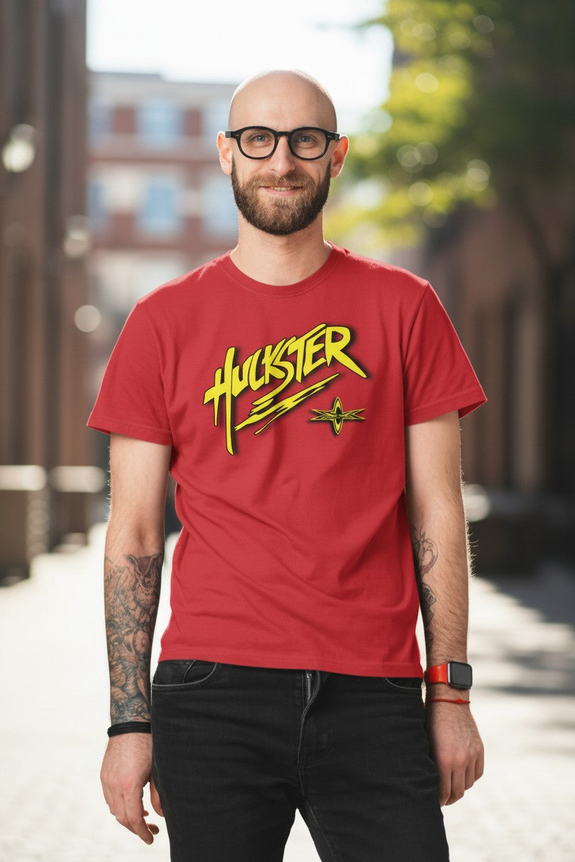 Hulkster Hulk Hogan WCW Logo Red T-shirt
