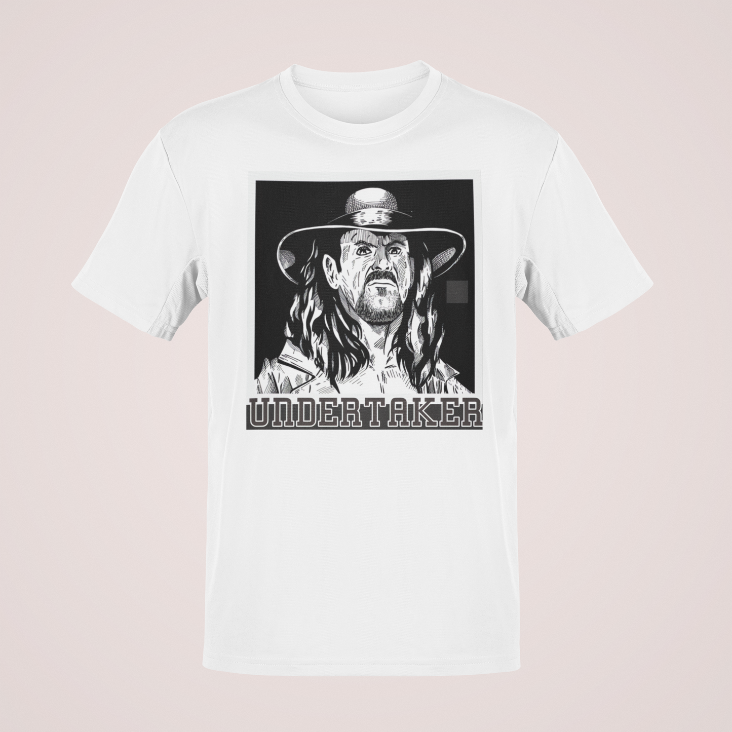 Undertaker Black White Portrait T-shirt