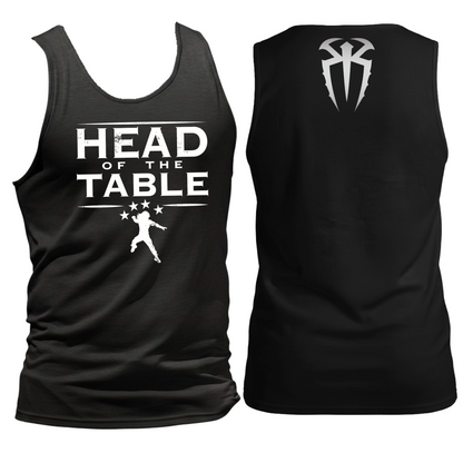 Roman Reigns Head of the Table Black Tank Top Shirt