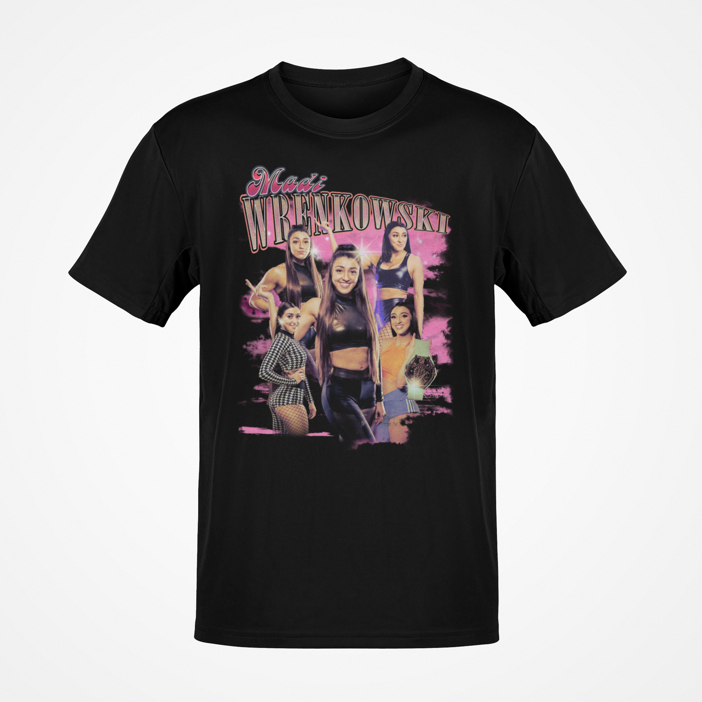 Madi Wrenkowski The Main Charachter Black T-shirt