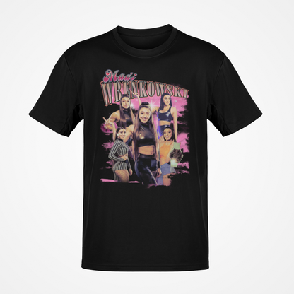 Madi Wrenkowski The Main Charachter Black T-shirt