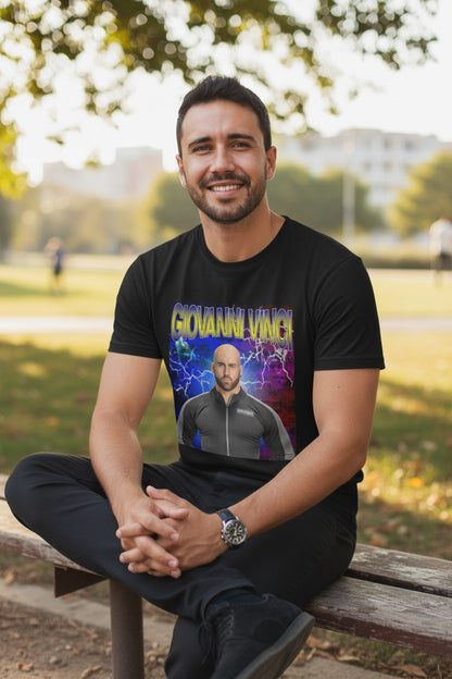 Giovanni Vinci Highlight Black T-shirt