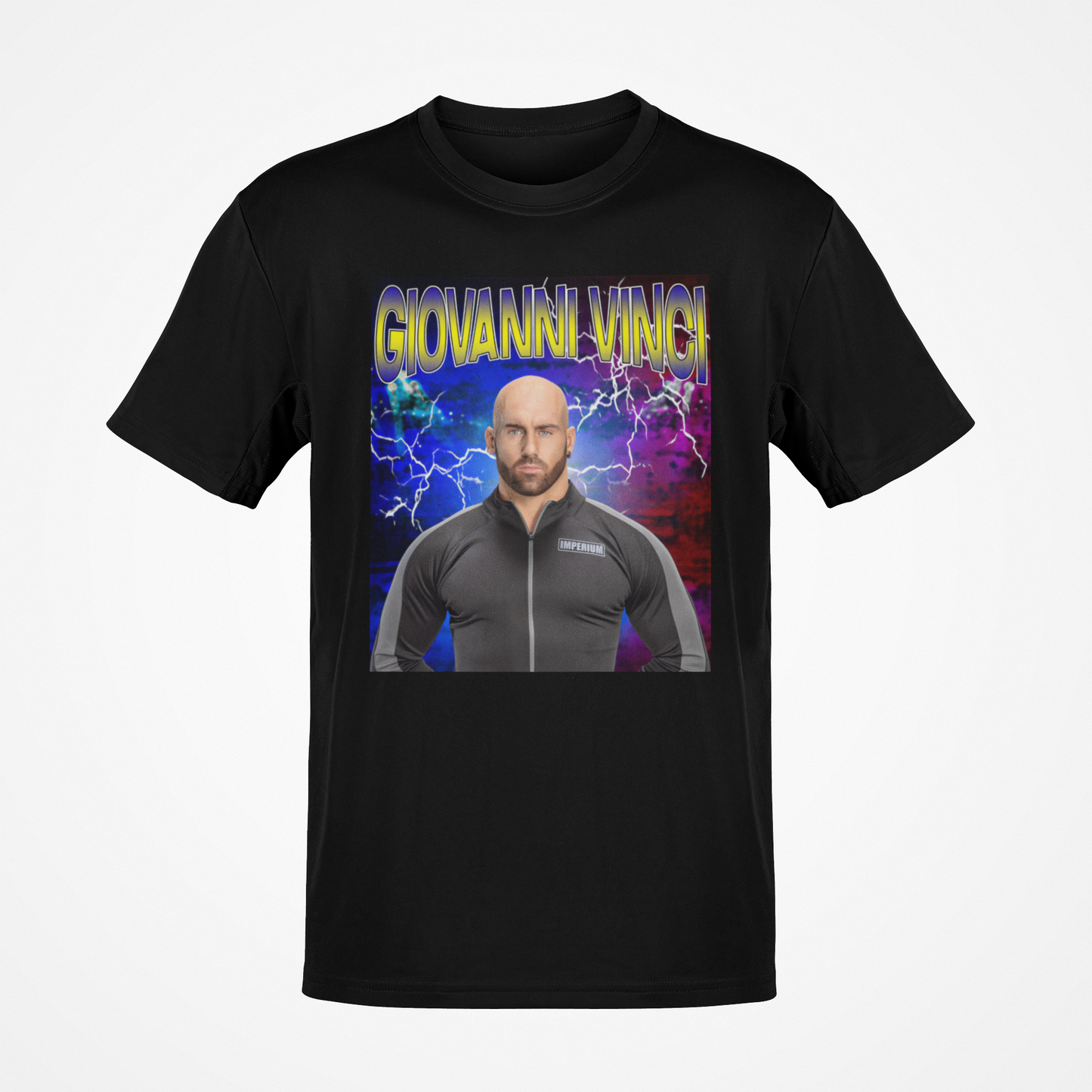 Giovanni Vinci Highlight Black T-shirt