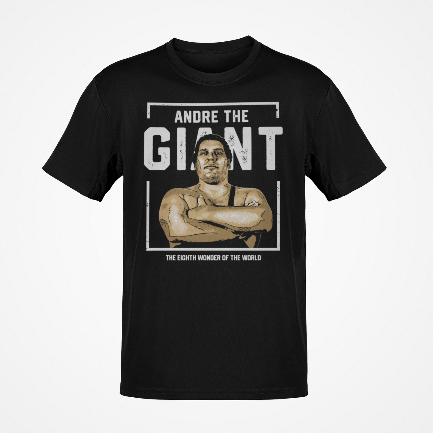 Andre The Giant Intimidation Black T-shirt