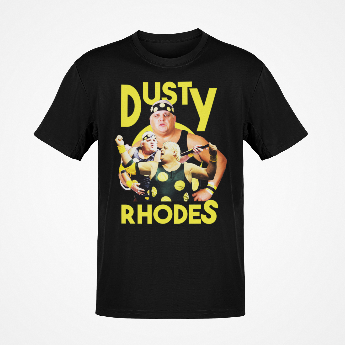 Dusty Rhodes Yellow Polka Dot T-shirt