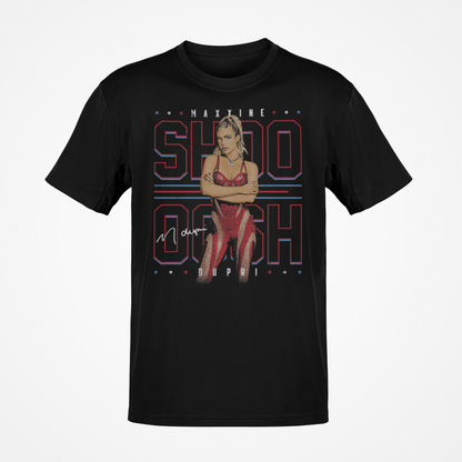 Maxxine Dupri SHOOOOSH Black T-shirt