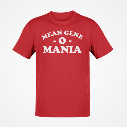 Mean Gene O Mania Okerland Retro Red T-shirt