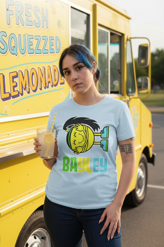Bayley WWE Superstar Cartoon Wave T-shirt