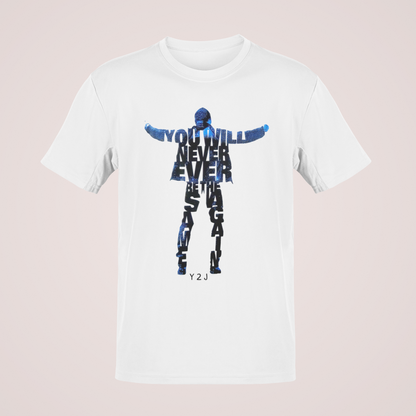Chris Jericho Never Be The Same Again White T-shirt