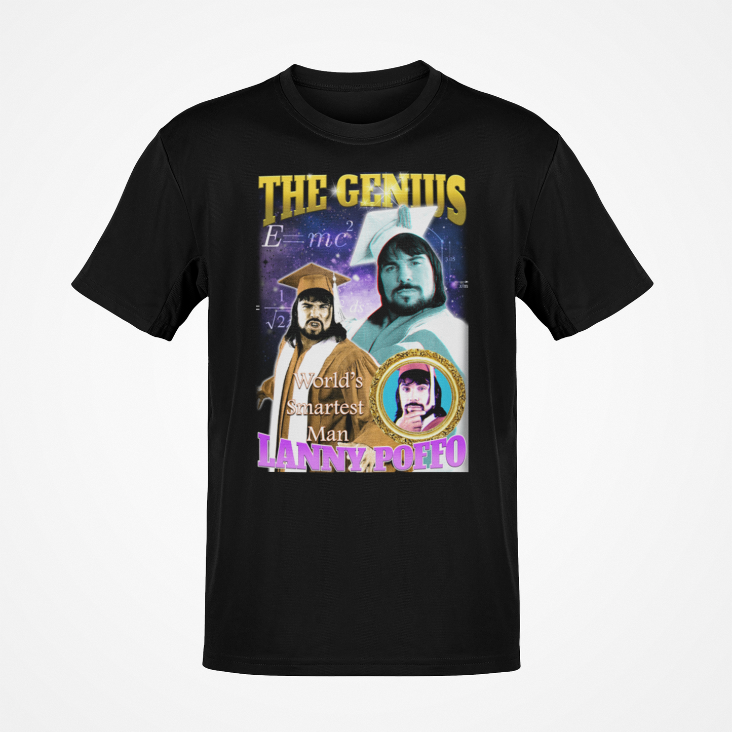 The Genius Leapin Lanny Poffo Worlds Smartest Man T-shirt