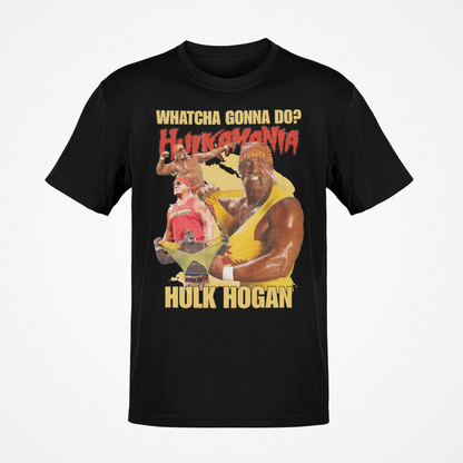 Hulk Hogan 80's Whatcha Gonna Do Pose T-shirt