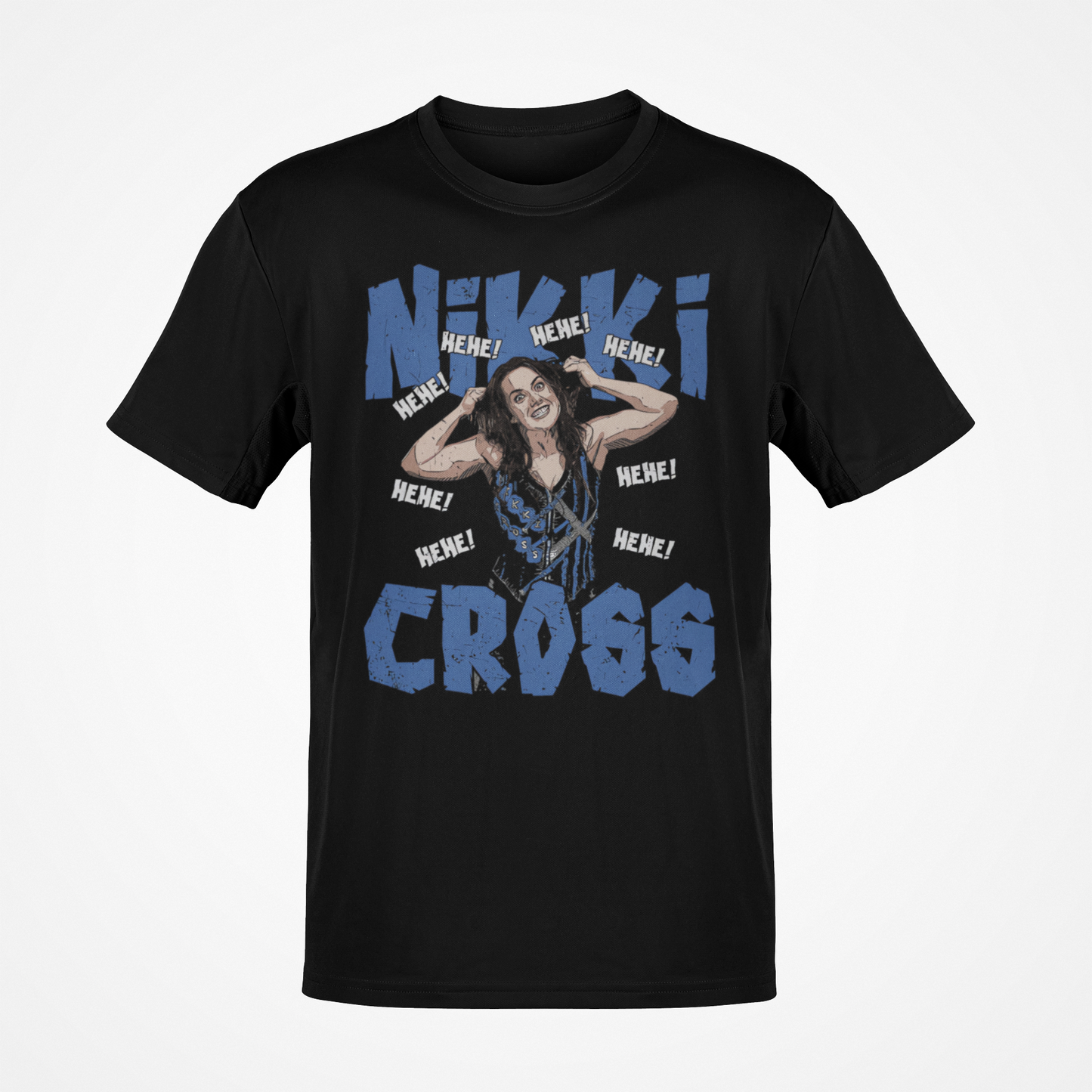 Nikki Cross HeHe Black T-shirt
