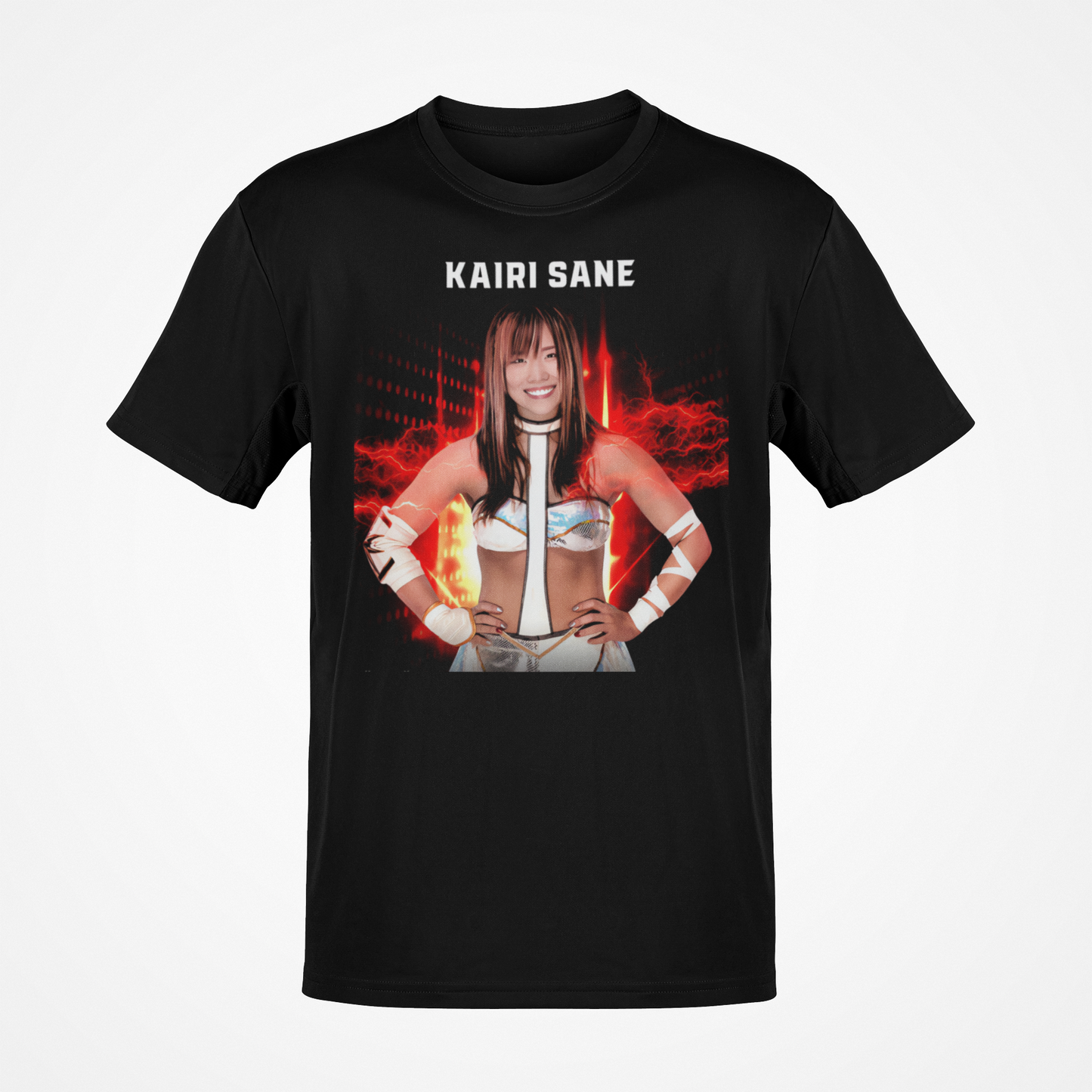 Kairi Sane Red Fire Black T-shirt
