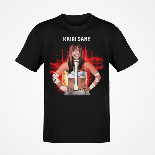 Kairi Sane Red Fire Black T-shirt