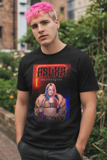 Asuka Princess Kana Black T-shirt