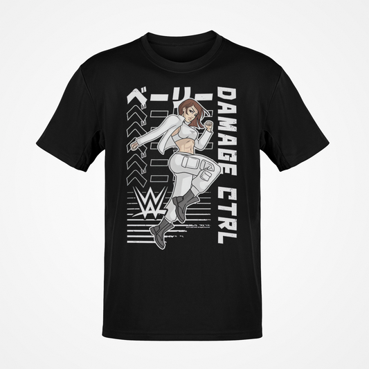 Bayley Damage Ctrl Flying Knee Black T-shirt