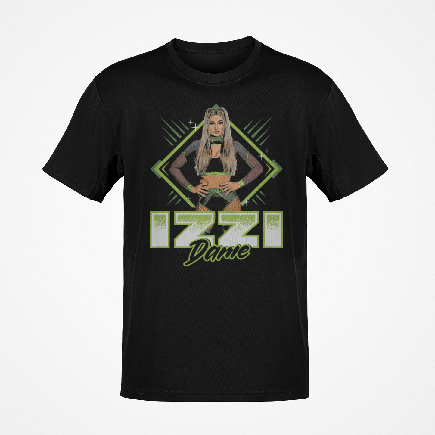 Izzi Dame Neon Black T-shirt