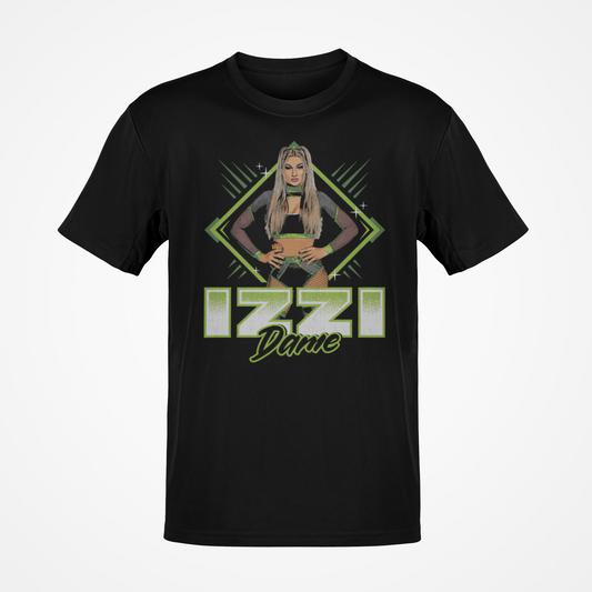 Izzi Dame Neon Black T-shirt