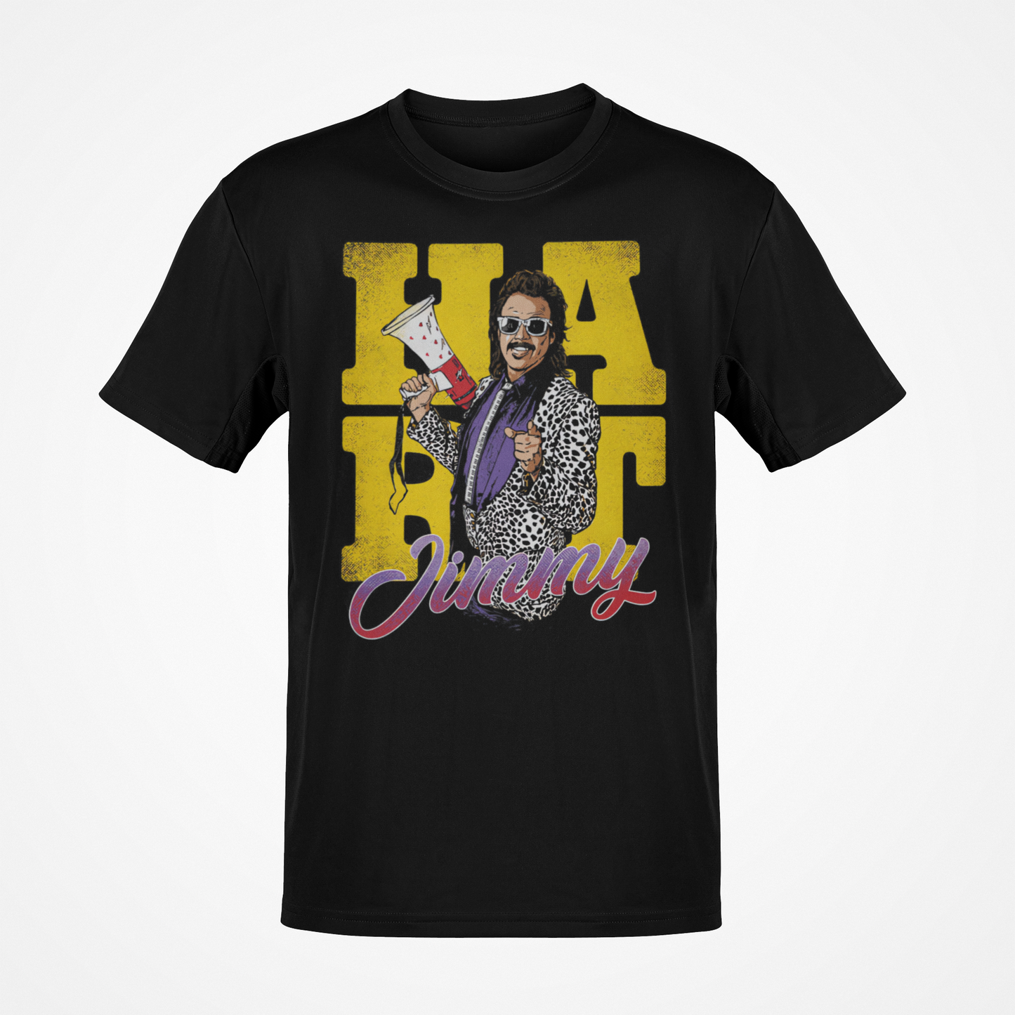 Jimmy Hart Mouth of the South Megaphone Black T-shirt