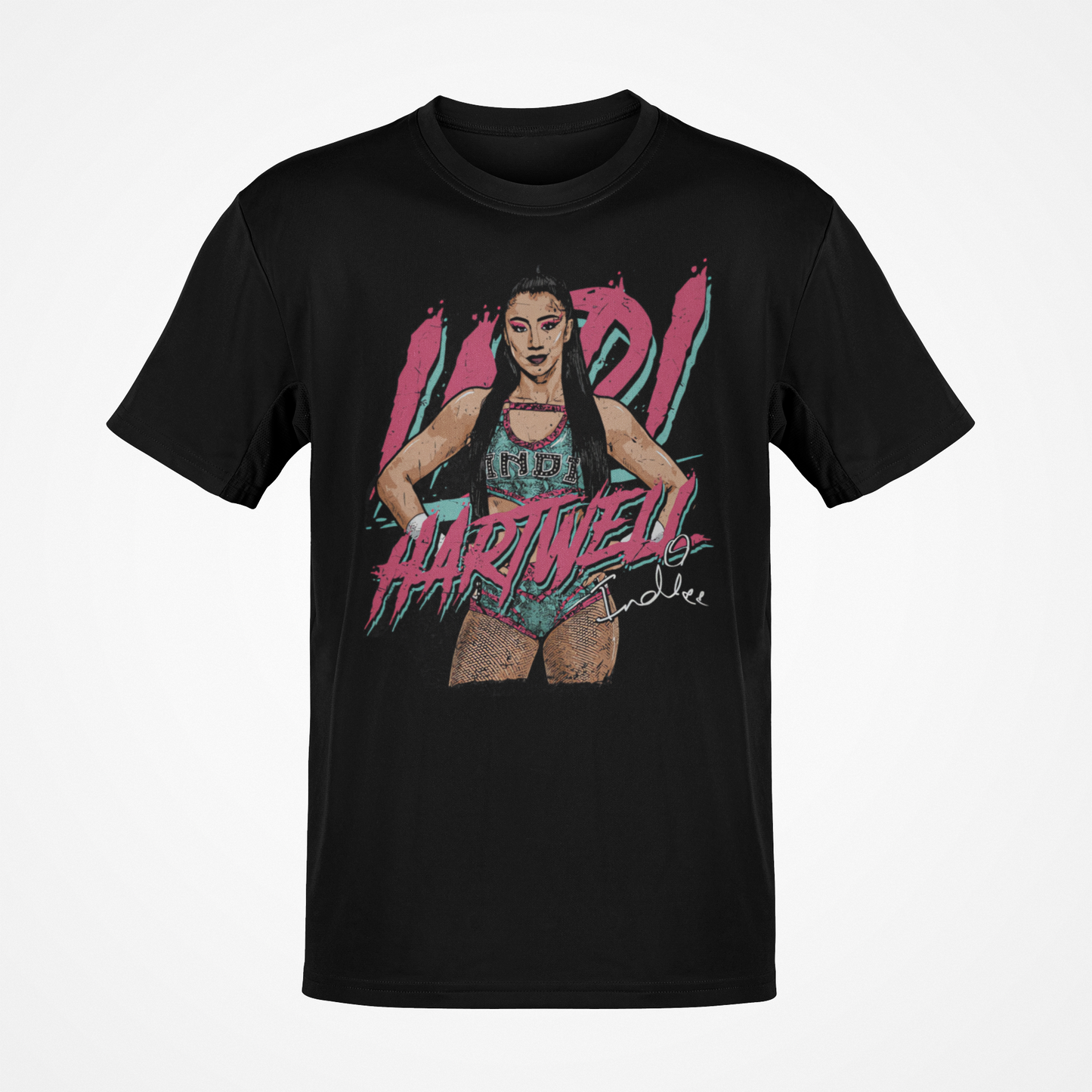 Indi Hartwell Pose Black T-shirt