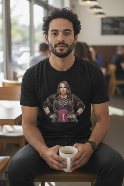 Nia Jax Staredown Black T-shirt