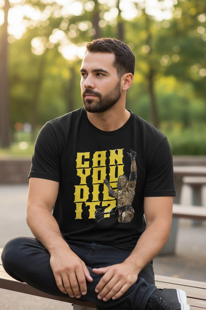 Booker T Can You Dig It Bold Black T-shirt