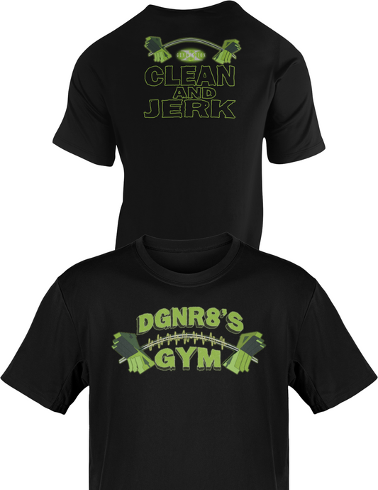 D-Generation X DGNR8 Gym Clean Jerk T-shirt