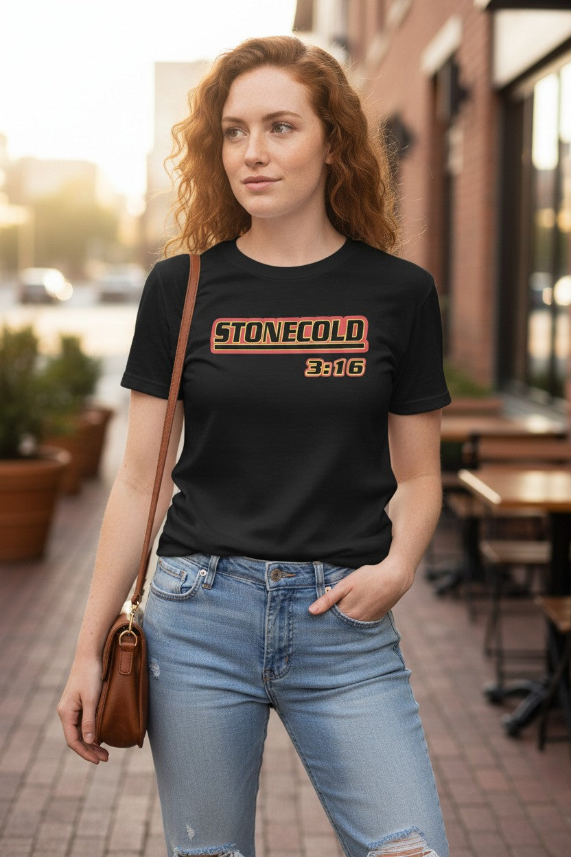 Stone Cold Steve Austin 3:16 Smiling Skull T-shirt