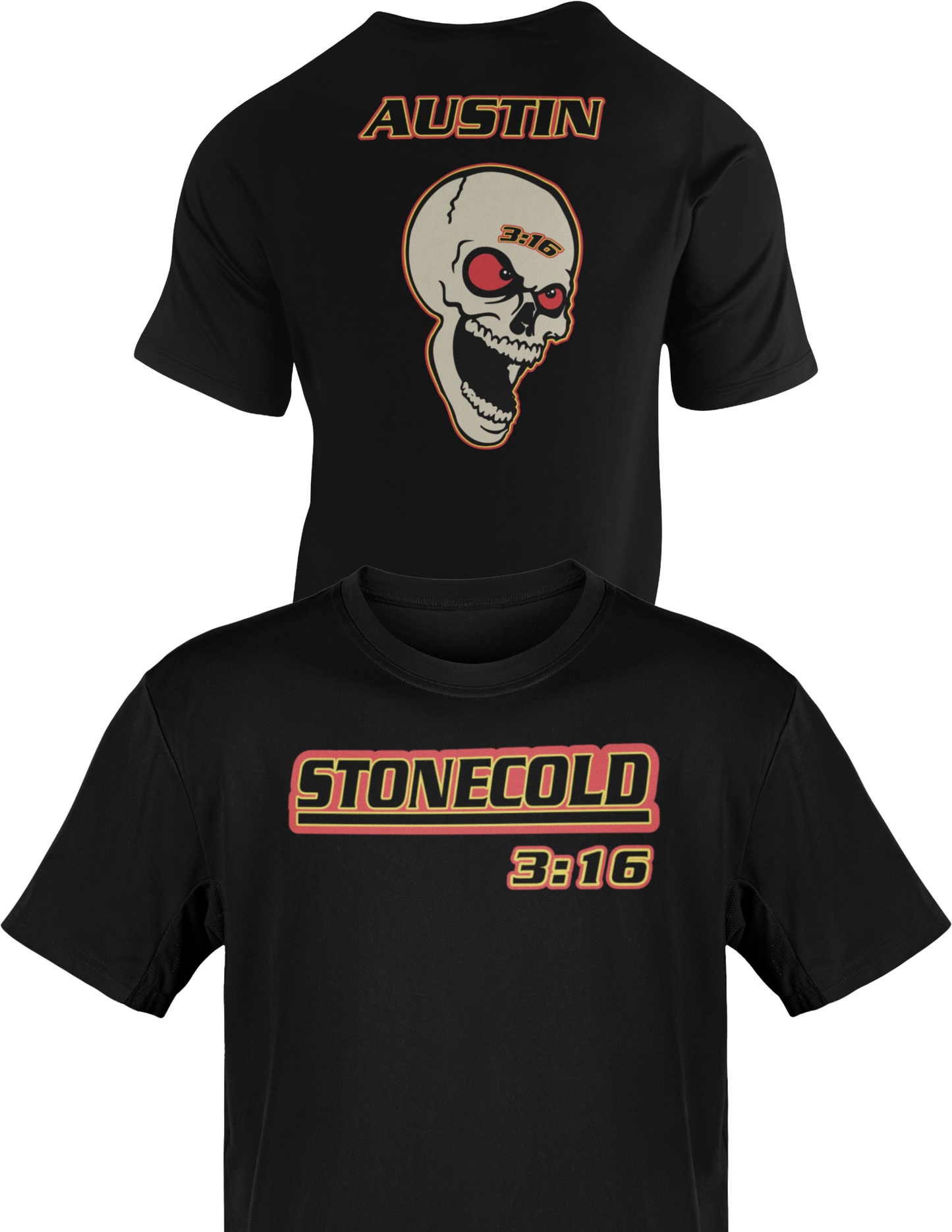 Stone Cold Steve Austin 3:16 Smiling Skull T-shirt