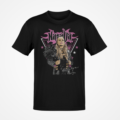 Natalya Power Pose Black T-shirt