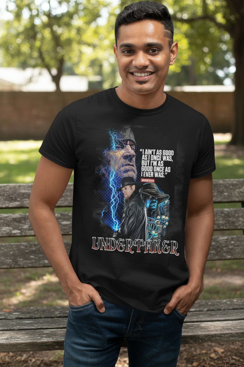 Undertaker Good as Ever Mens Black T-shirt WWE