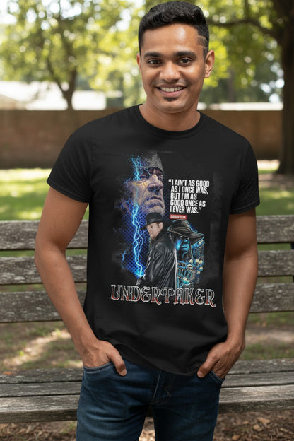 Undertaker Good as Ever Mens Black T-shirt WWE