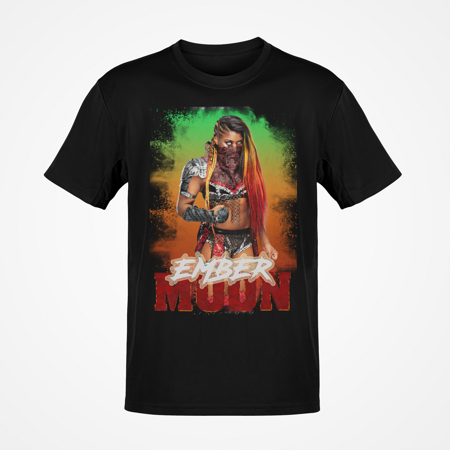 Ember Moon WWE Womens Superstar Black T-shirt