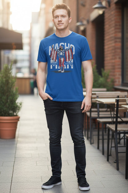 Macho Man Randy Savage Stars And Stripes USA T-shirt