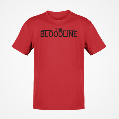 Roman Reigns The Bloodline Logo Red T-shirt