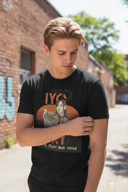 Iyo Sky Rise Fight Shine Black T-shirt