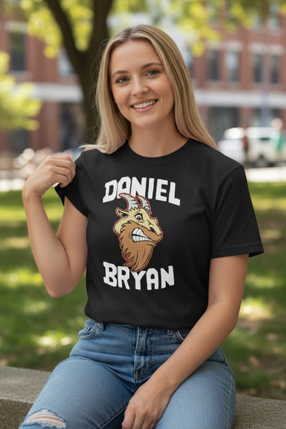 Daniel Bryan Goat YES YES YES! Black T-shirt