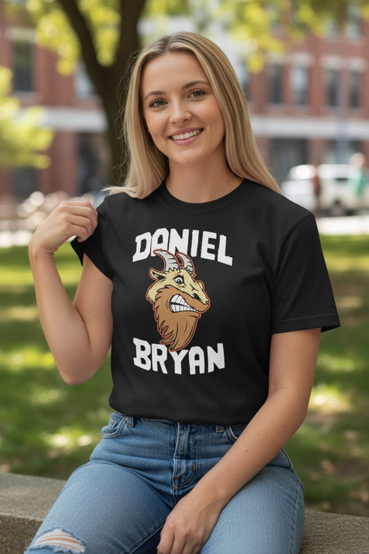 Daniel Bryan Goat YES YES YES! Black T-shirt