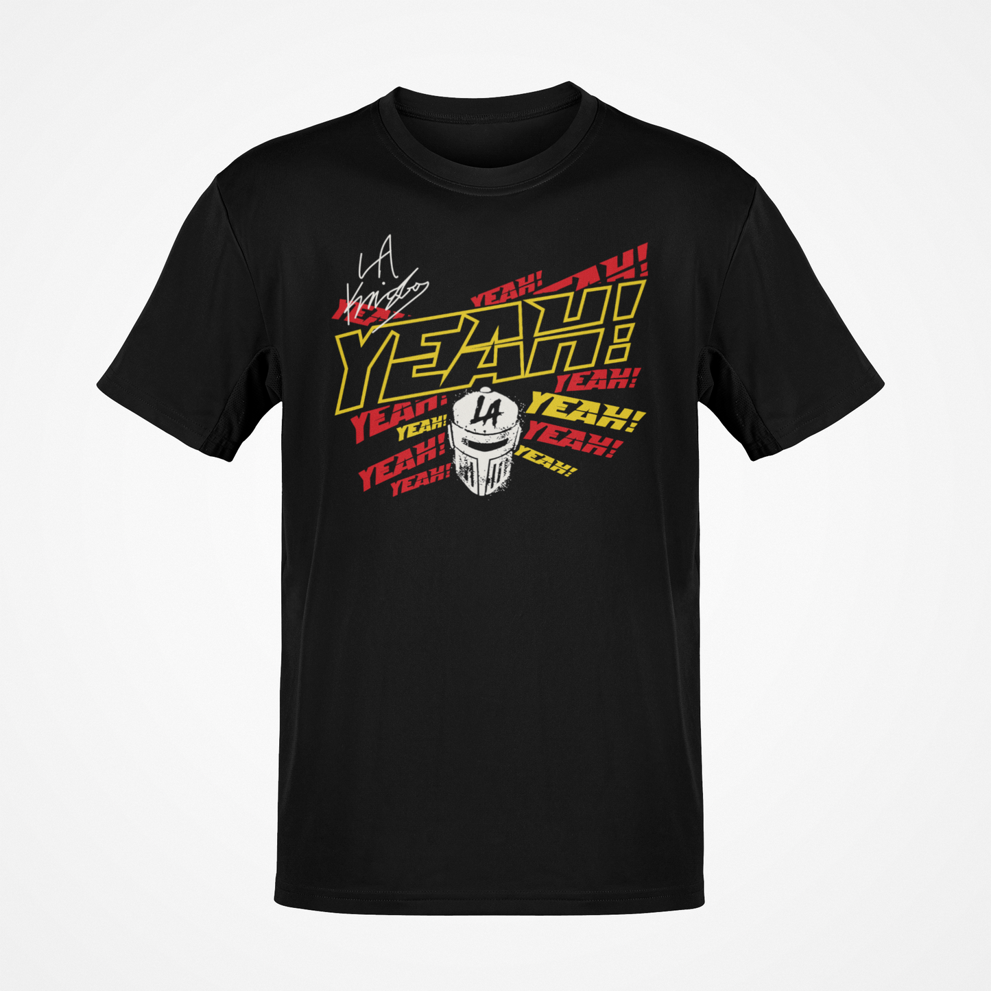 LA Knight Yeah Logo Black T-shirt