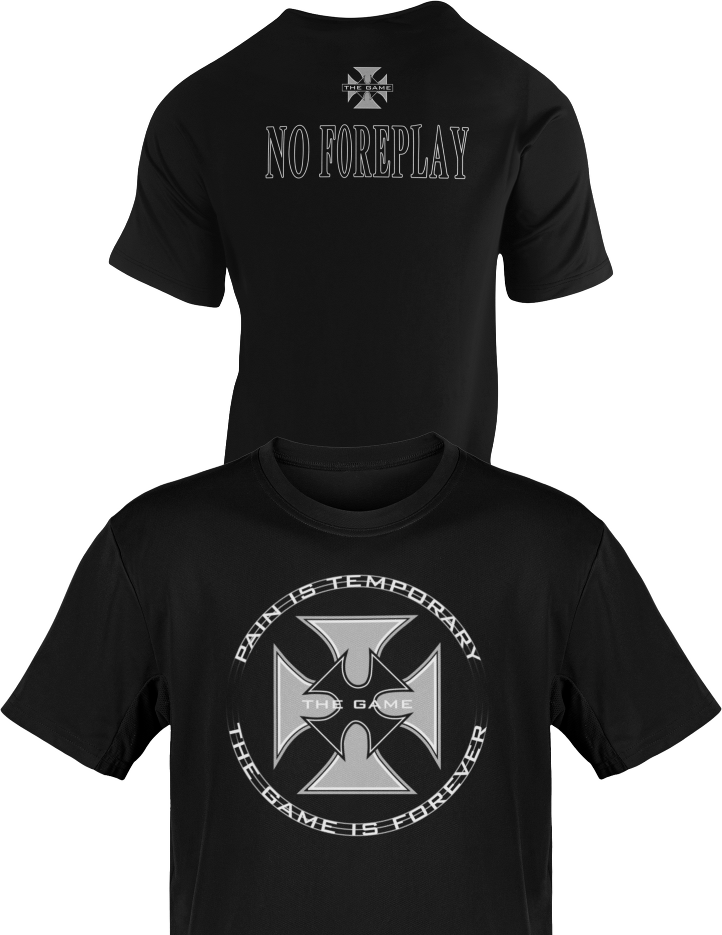 Triple H Pain is Temporary No Foreplay T-shirt
