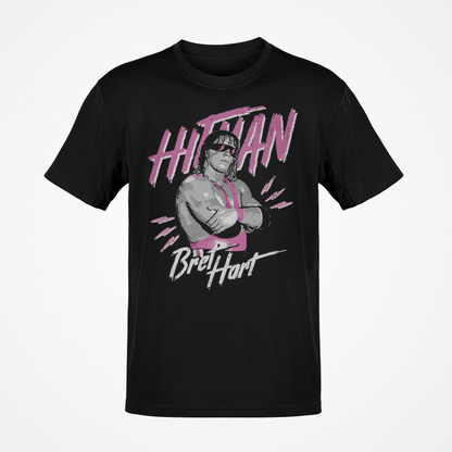 Bret Hart Hitman Arms Folded Pose T-shirt