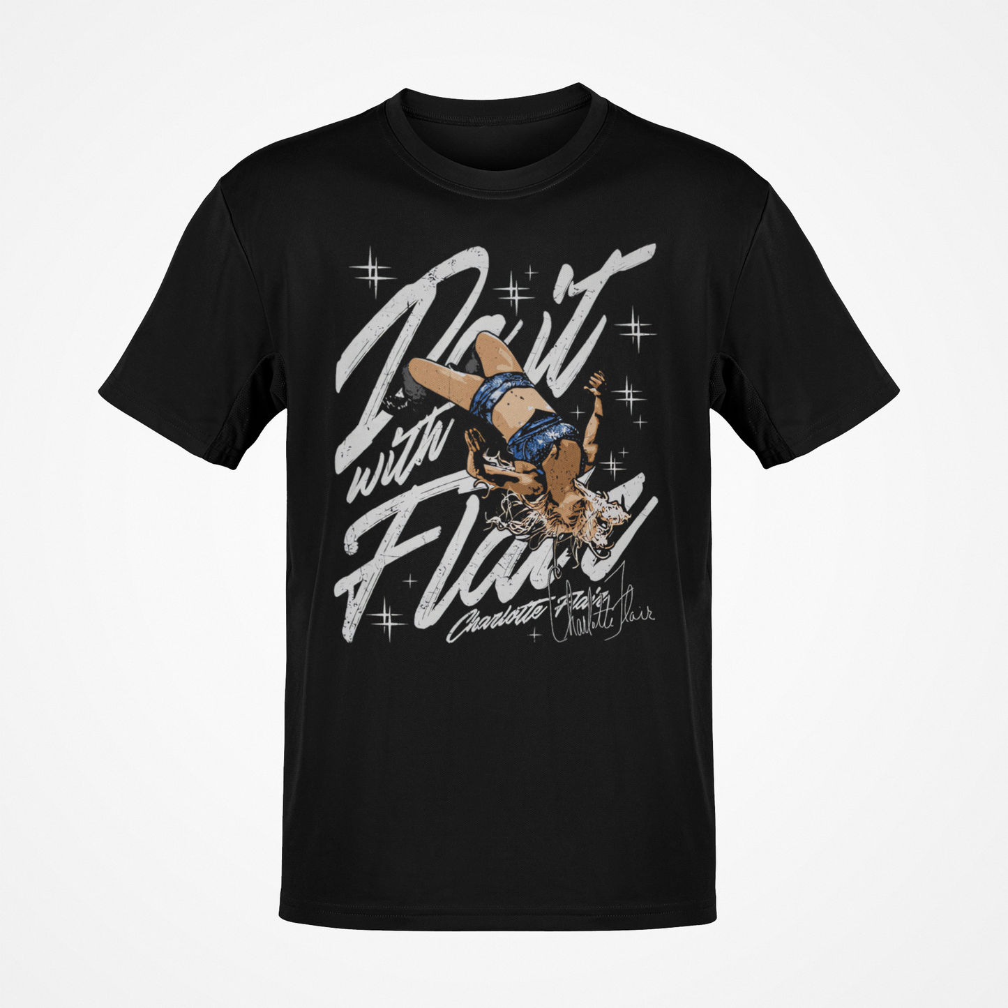 Charlotte Flair Do It With Flair Signature Black T-shirt