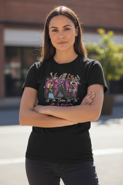 ECW Let The Bodies Hit the Floor Black T-shirt