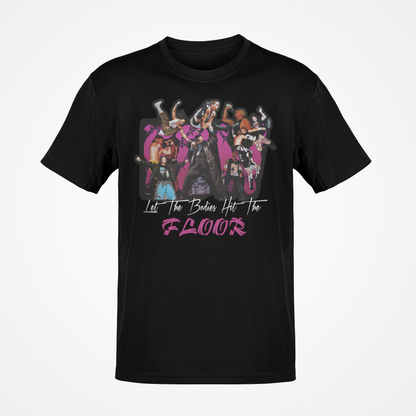 ECW Let The Bodies Hit the Floor Black T-shirt