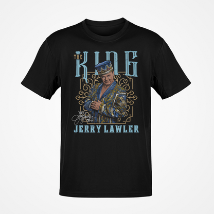 Jerry The King Lawler Black T-shirt