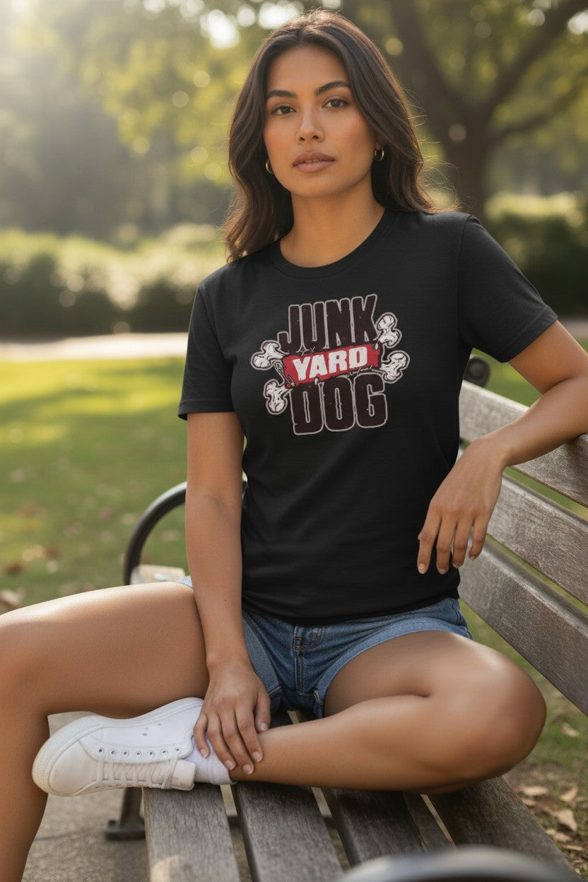 Junkyard Dog Logo JYD Pro Wrestler T-shirt