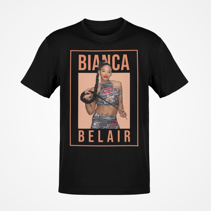 Bianca Belair Ponytail Pose T-shirt